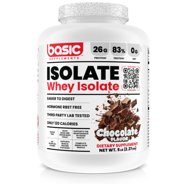 Basic Supplements Isolate 5Lbs Chocolate
