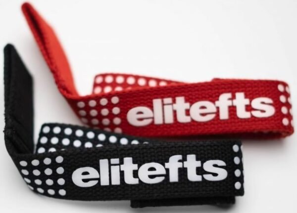 Elitefts Grippy Straps Black - Imagen 2