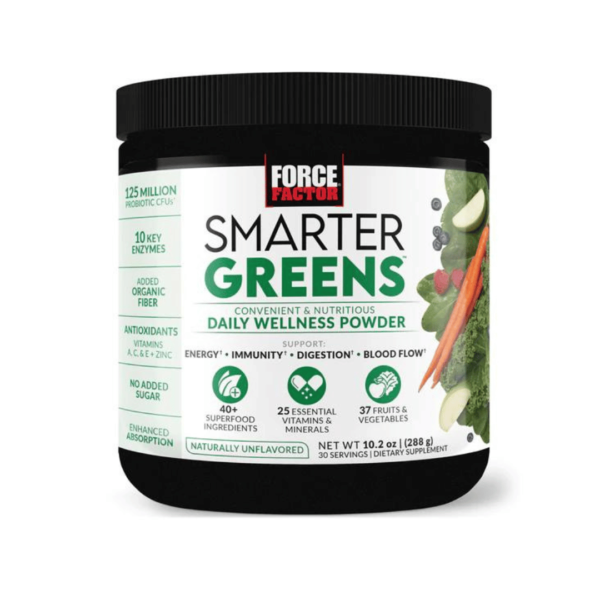 Force Factor Smarter Greens Daily Wellness Powder