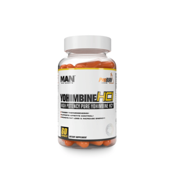 Man Sports Yohimbine Hcl 60 Capsules