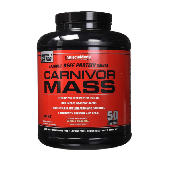 Musclemeds Carnivor Mass 6Lbs Vanilla