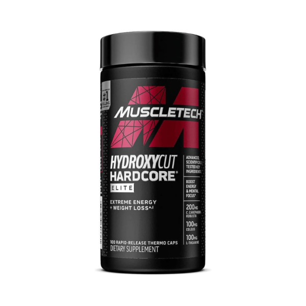 Muscletech Hydroxycut Hardcore Elite 100 Capsules