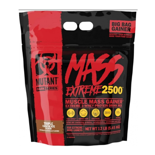 Mutant Mass Extreme 2500 12Lbs Chocolate