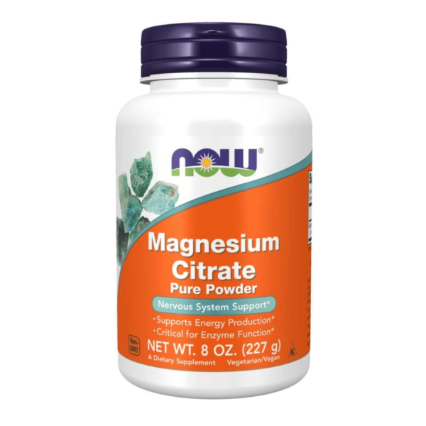 Now Foods Magnesium Citrate 8Oz