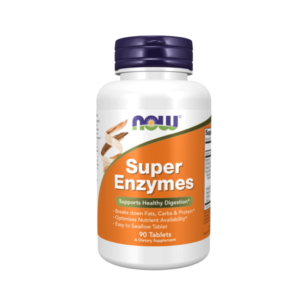 Now Foods Super Enzymes 90 Tablets