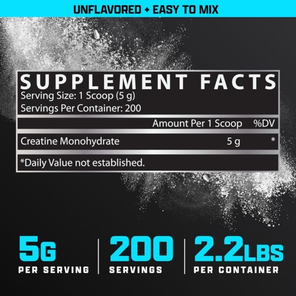 Nutrex Creatine Drive 1000G Unflavored - Imagen 2