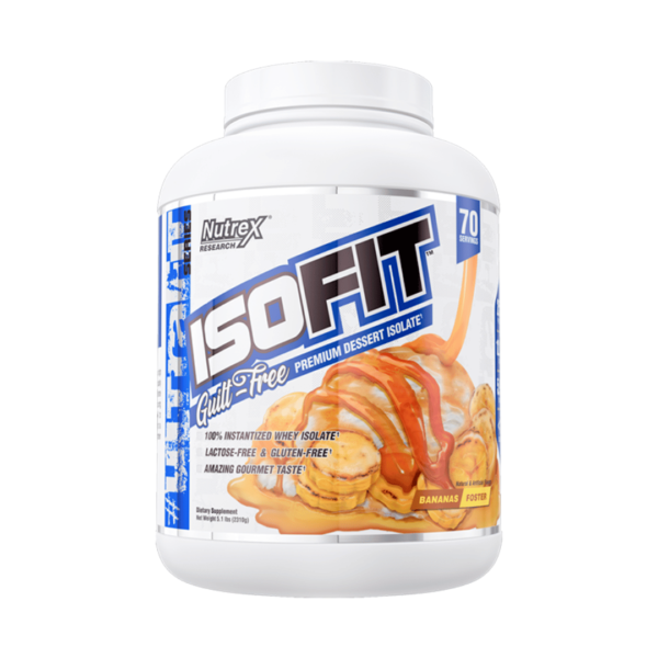 Nutrex Isofit 5Lbs Banana Foster