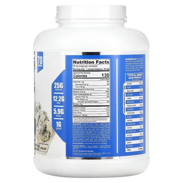 Nutrex Isofit 5Lbs Cookies And Cream - Imagen 2