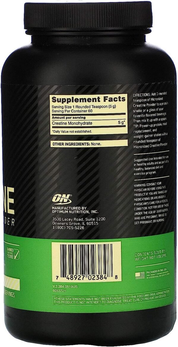 On Micronized Creatine Powder 300G - Imagen 2