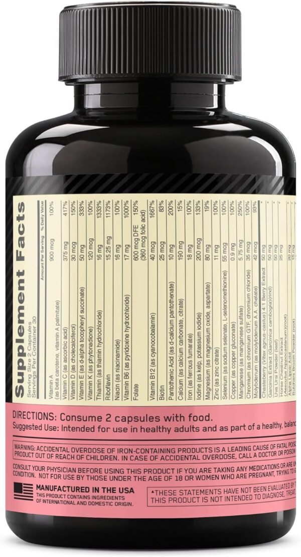 On Opti-Women Multivitamin 60 Capsules - Imagen 2