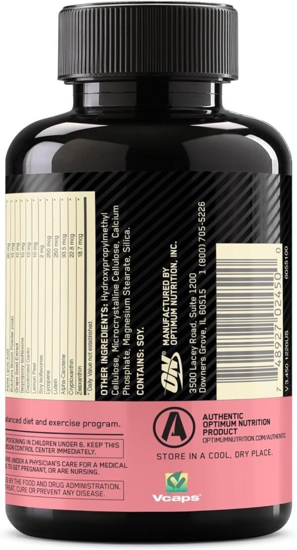 On Opti-Women Multivitamin 60 Capsules - Imagen 3
