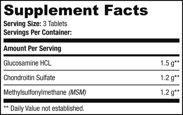 San Glucosamine Chondroitin With Msm 90 Tablets - Imagen 2