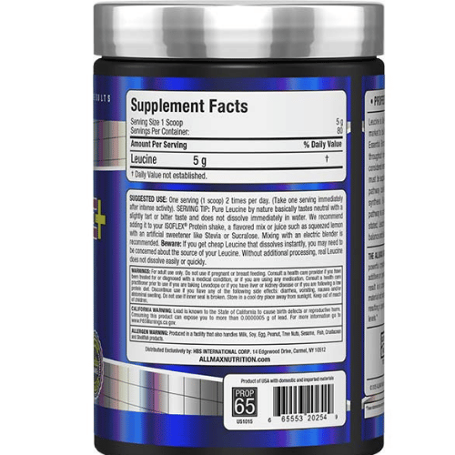 Allmax Nutrition Leucine 400G - Imagen 2