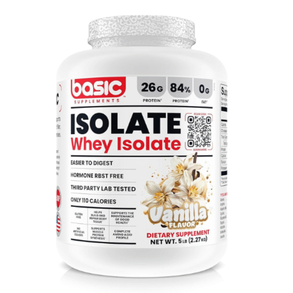 Basic Supplement Whey 5 Lbs Vainilla