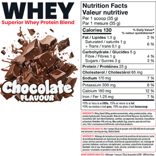 Basic Suplement Whey 2 Lbs Chocolate - Imagen 2