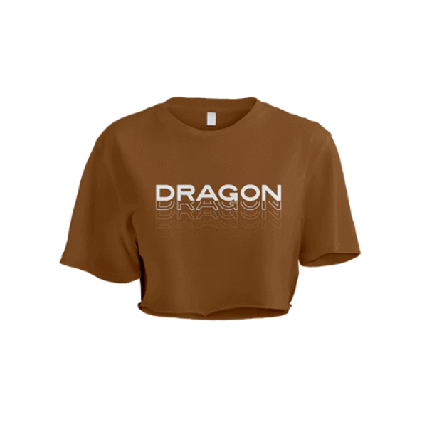 Dragon Pharma Crop Top Brown Talla S