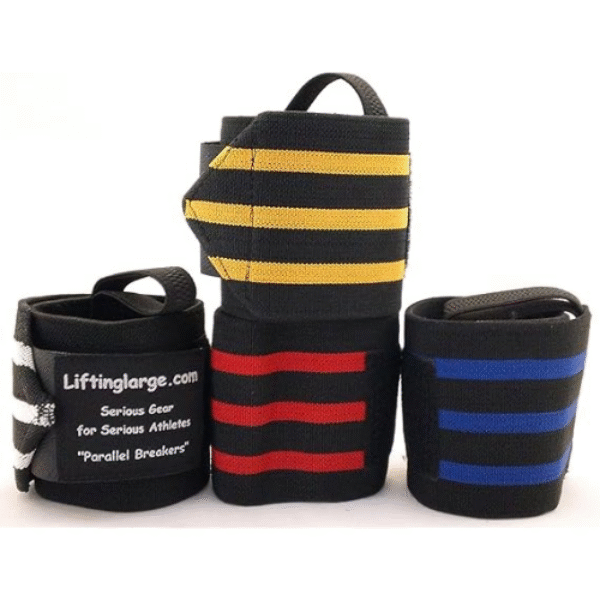 Munequeras Parallel Breaker Wrist Wraps Yellow