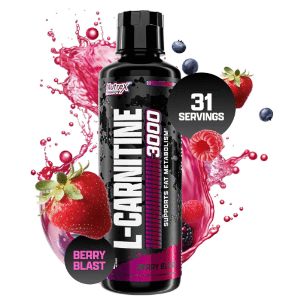 Nutrex L-Carnitine 3000 31 ServBerry Blast
