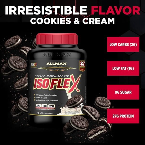 Allmax Isoflex 5Lbs Cookies And Cream