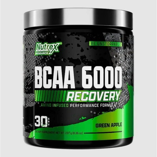 Nutrex Bcaa 6000 30 Servings Green Apple