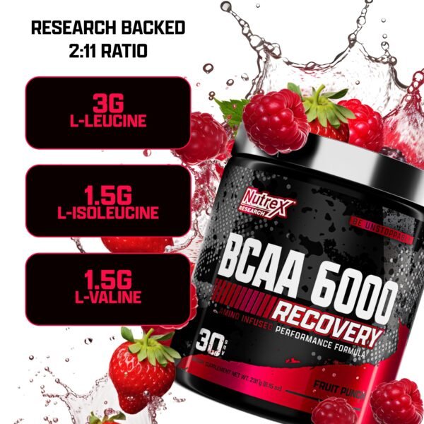 Nutrex Bcaa 6000 30 Servings Fruit