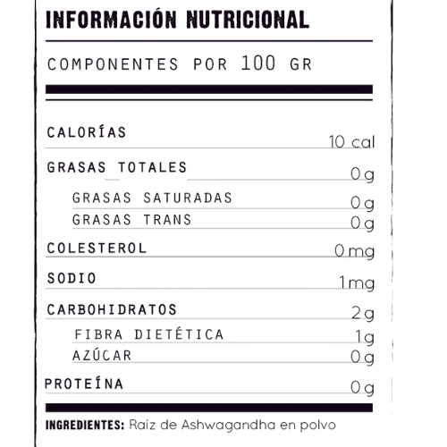 ASHWAGANDA Force Factor 60 Caps. - Imagen 2