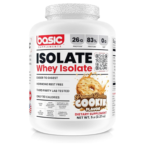 Basic Supplements Isolate vainilla , 5 Libras