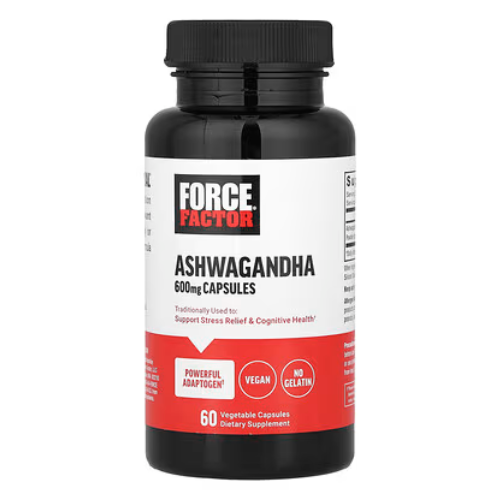ASHWAGANDA Force Factor 60 Caps.