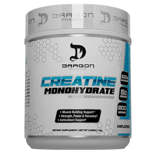 Creatina Dragon Pharma 200 Servidas SIN SABOR