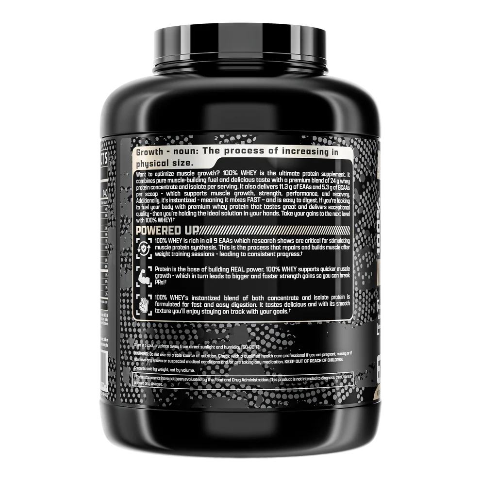 100% Whey Vainilla 5 lb (Nutrex) - Imagen 2