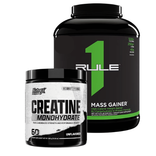 Combo web 11 - Creatine nutrex 60 servidas + r1 mass Gainer