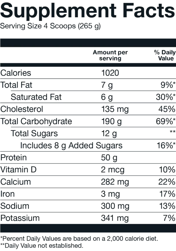 Basic Suplement MASS 6 Lbs Vainilla - Imagen 2