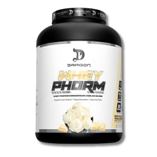 Dragon Pharma WheyPhorm 5 White Chocolate Brownie , 5 Libras .
