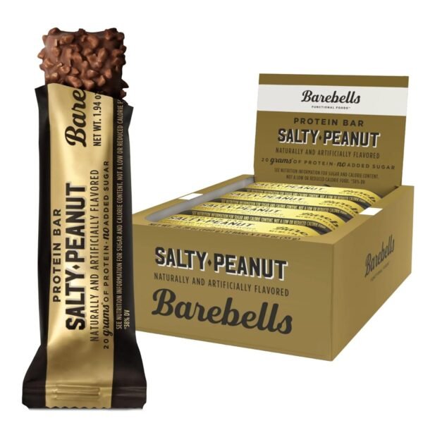 BAREBELLS BARS SALTY PEANUT