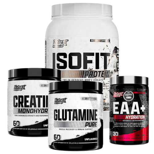 Combo Avanzado – Isofit + EAA + Creatina + Glutamina